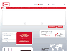 Tablet Screenshot of ipsen.de