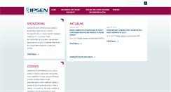 Desktop Screenshot of ipsen.sk